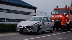 Bild: Verkehrsunfall auf der B11, Nösiwag Kreuzung.