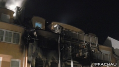 Bild: Wohnungsbrand in Achau