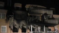 Bild: Wohnungsbrand in Achau