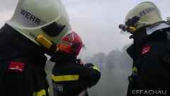 Bild: Brandeinsatzübung mit Atemschutz