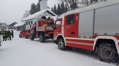 Bild: Feuerwehr Achau im KHD - Einsatz