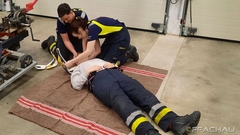 Bild: Erste Hilfe im Feuerwehrdienst