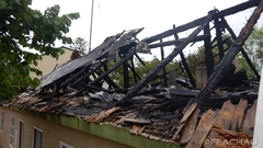 Bild: B3 - Dachstuhlbrand mitten im Ort