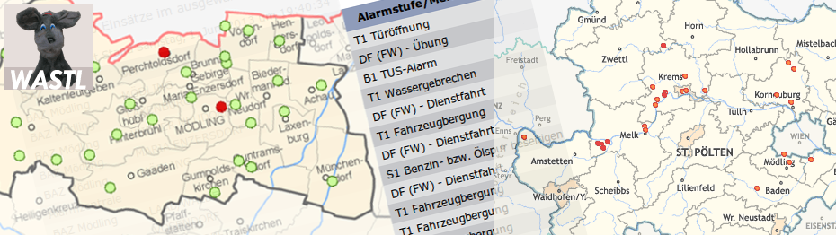 WASTL - Aktuelle Feuerwehr Einsätze in NÖ