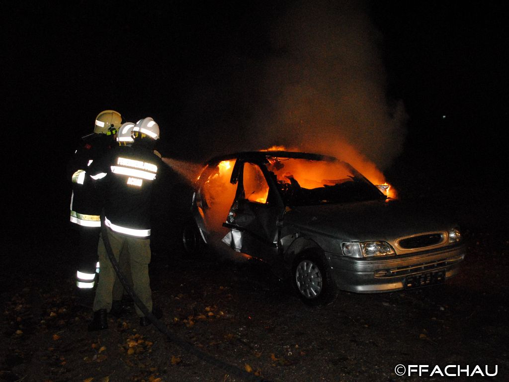 8. Einsatz: PKW Brand