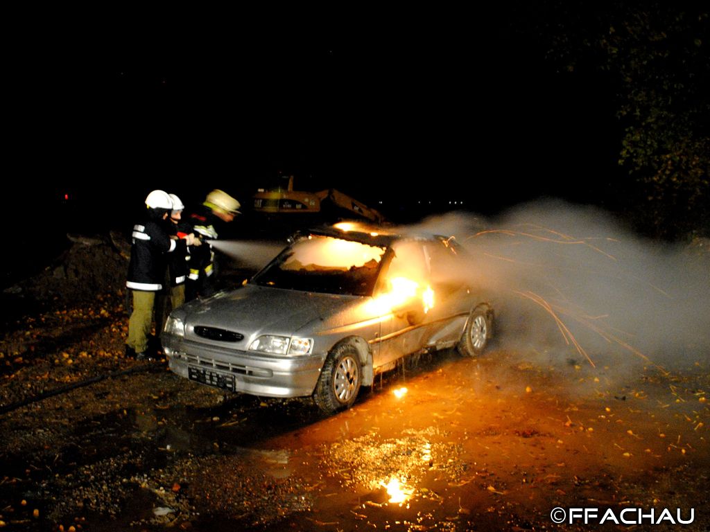 8. Einsatz: PKW Brand