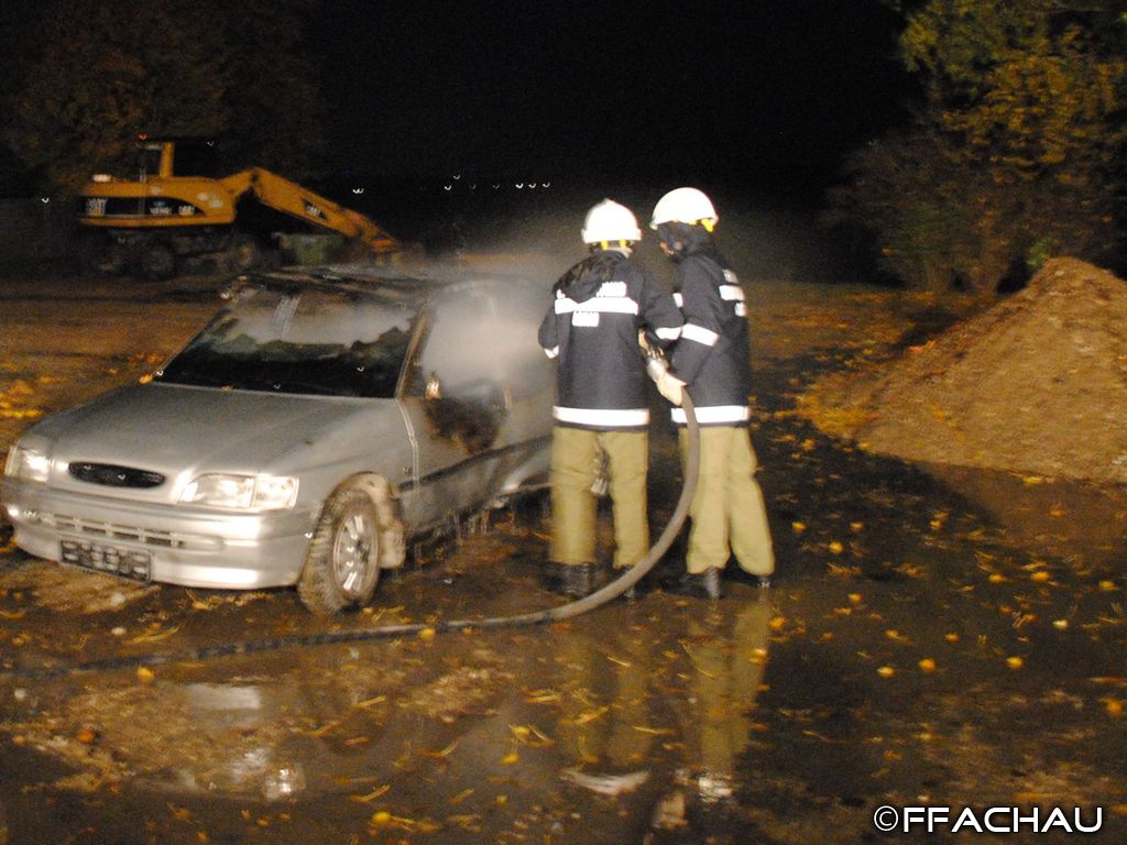 8. Einsatz: PKW Brand