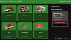 Bild: Neues Touch-Terminal für die Fahrzeugverwaltung