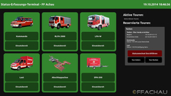 Bild: Neues Touch-Terminal für die Fahrzeugverwaltung