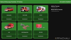 Bild: Neues Touch-Terminal für die Fahrzeugverwaltung