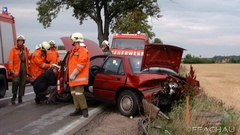 Bild: Verkehrsunfall auf der B11, Nösiwag Kreuzung.