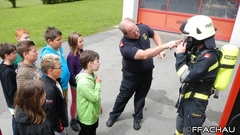 Bild: Besuch der Volkschule Achau