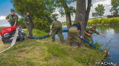 Bild: Löschwasserförderung - Tragkraftspritze, LFA-W, RLFA-2000