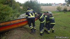 Bild: Wasserdienst Übung mit FW Zille