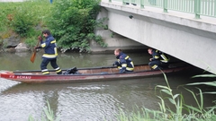 Bild: Wasserdienstübung mit Schadstoffübung