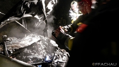 Bild: Fahrzeug in Vollbrand