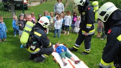 Bild: Übung Kindergarten Achau