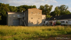 Bild: Löschübung mit Atemschutz