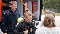 Bild: Besuch, 4. Klasse, VS Achau bei der Feuerwehr-2018