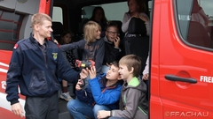 Bild: Besuch, 4. Klasse, VS Achau bei der Feuerwehr-2018