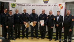 Bild: Festsitzung 145 Jahre Feuerwehr & 35 Jahre FJ Achau