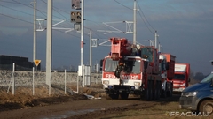 Bild: LKW-Bergung - ÖBB Pottendorferline