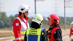 Bild: Personenrettung aus Zug