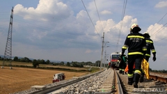Bild: Personenrettung aus Zug