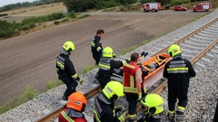 Bild: Personenrettung aus Zug