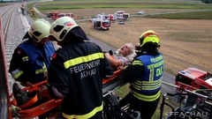 Bild: Personenrettung aus Zug