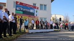 Bild: Wandertag – Sicherheitstag und Spatenstich für den Feuerwehrhaus Zubau in Achau