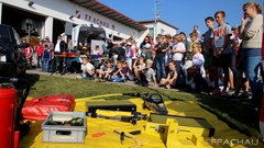 Bild: Wandertag – Sicherheitstag und Spatenstich für den Feuerwehrhaus Zubau in Achau