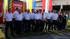 Bild: Wandertag – Sicherheitstag und Spatenstich für den Feuerwehrhaus Zubau in Achau