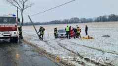 Bild: T2 Verkehrsunfall mit eingeklemmter Person