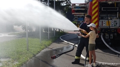 Bild: 4. Klasse der Volkschule Achau zu besuch