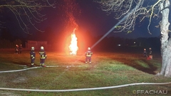 Bild: Branddienstübung