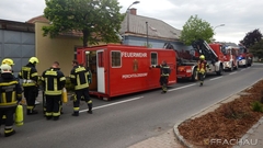 Bild: B3 - Dachstuhlbrand mitten im Ort