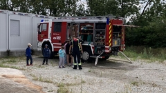 Bild: Ferienspiel der Gemeinde verbringt einen Tag in der Feuerwehr