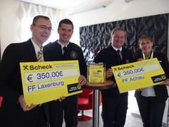 Bild: Raiffeisen Bank unterstützt die Feuerwehr