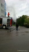 Bild: Brand einer Gartenhütte