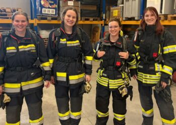 4 Neue Atemschutzgeräteträger