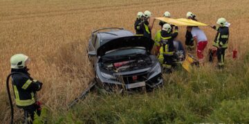 T1 – Verkehrsunfall mit verletzter Person